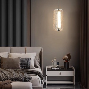 โคมไฟคริสตัลแก้วสไตล์อิตาลี ดีไซน์สร้างสรรค์ ปรับความสว่างได้ด้วยการสัมผัส เหมาะสำหรับร้านอาหาร ห้องนอน ข้างเตียง - Product Image 1