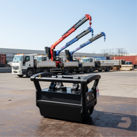 Télécommande de grue proportionnelle à 4 fonctions + accélérateur, 12V ou 24V CC, haute précision et grande sensibilité, pour chargeurs et grues