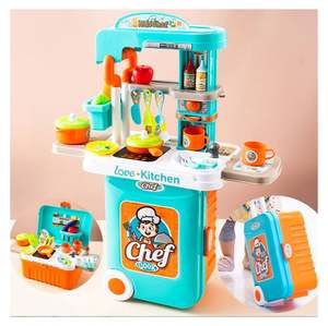 Mini Cocina de Juguete para Bebés, Juego de Imitación de Plástico 2022, Mini Lavadora de Plástico para Jugar a Cocinar - Product Image 4