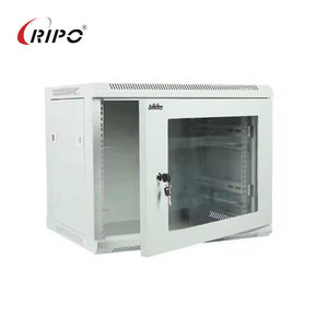 Ripo 12U Telecommunication Cabinet Wall-Mounted 126060GM/G19 Model with 600x600mm Gray Glass Door in Stock - Product Image 3