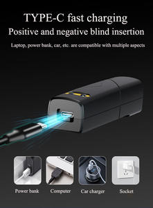 <span class=keywords><strong>Lampe</strong></span> <span class=keywords><strong>frontale</strong></span> multifonctionnelle ultra-lumineuse à LED haute intensité, détecteur de mouvement, étanche, faisceau réglable, conception détachable avec crochet d'oreille - Product Image 5