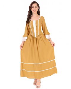 Halloween Cosplay Adulte Ferme Maid Costumes Médiéval Européen Vintage Français Manoir Dame Longue Robe XS-3XL - Product Image 3