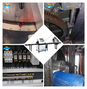 Станок для резки алюминиевого профиля для окон и дверей под углом 45 и 90 градусов с одной режущей головкой - Product Image 2