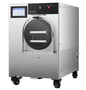 Food Vegetable Fruit Household Lab Vacuum Lyophilization Freeze Drying Dryer Machine Equipment