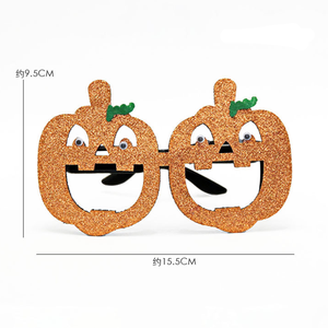 Halloween spettrale decorazione di occhiali da festa zucca ragno maschera creativa Costume da demone foto oggetti di scena per bambine stile <span class=keywords><strong>Horror</strong></span> - Product Image 5