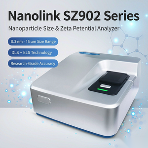 Analizador de potencial zeta Nanolink SZ902, analizador de tamaño de nanopartículas por dispersión dinámica de luz para suspensión coloidal de laboratorio - Product Image 2