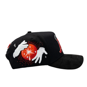 En Existencia, Gorras Originales de Calidad 31 Hats Mago El Mago Roja, Gorra de Béisbol Bordada de 5 Paneles con Visera Curva, Gorras de Club 31 Hats - Product Image 3