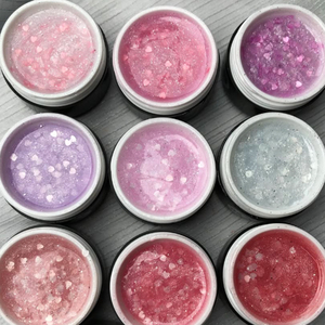High Quality Builder <b>Nail</b> Gel Love Glitter Builder <b>Nail</b> Gel Heart Sequins UV <b>Nail</b> <b>Extension</b> Gel <b>Nail</b> Art for Baby Boomer - Product Image 1