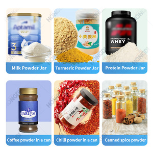 Automatic High-Accuracy Dry Powder & <b>Oil</b> Filling <b>Machine</b> for Protein Milk Coffee Cocoa Bottle Packaging (1000mL) - Product Image 4