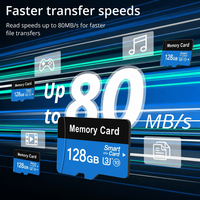 Tarjeta de Memoria TF al por Mayor de 128 GB para MP3, GPS, Cámara y Teléfonos Móviles
