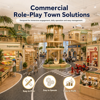 Attrezzature per Giochi Morbidi per Bambini, Carrello Modulare per Supermercato e Strada Commerciale, Conforme ISO 9001