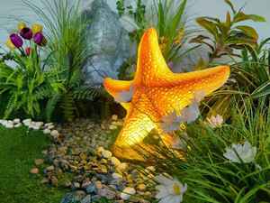 Lampe étoile de mer étanche IP65 pour événements, jardins et décorations lumineuses de festivals en plein air - Product Image 1