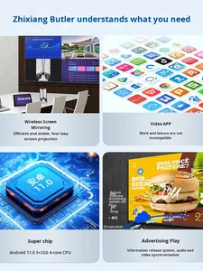 Boe 98Inch Hội Nghị Tất Cả Trong Một Thiết Bị Thông Minh 4K Màn Hình Không Dây Chiếu Thương Mại Di Động Hiển Thị Video Văn Phòng Giảng Dạy - Product Image 4