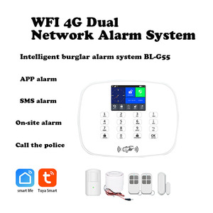 2025 mới nhất xách tay ABS an ninh Hệ thống báo động <span class=keywords><strong>PSTN</strong></span>/<span class=keywords><strong>GSM</strong></span> nhà thông minh phát hiện cháy công nghệ hồng ngoại 433Mhz không dây tuya thông minh - Product Image 2