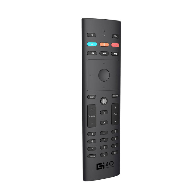 New Arrival Customized air Mouse Voice RF Remote Control for Smart Tv Tablet