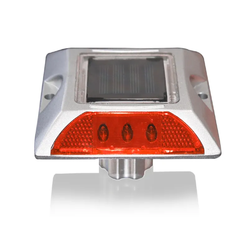 High quality red color garden lights led solar driveway lights solar powered cat eye road stud