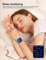 Jam Tangan Pintar U19 1,85 Inci Layar AMOLED Lengkung 390x450, Bodi Aluminium Ultra Tipis 6,9mm, Panggilan BT, 230mAh, IP68, ODM