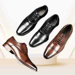 Zapatos de Boda para Hombre, Hechos a Mano, de Encaje, Antideslizantes, Transpirables, de Moda Italiana, de Lujo, a Precio de Fábrica - Product Image 4