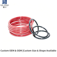 Juntas tóricas de silicona NBR FKM, resistentes al aceite y a altas temperaturas, impermeables, tipo X, duraderas, de grado industrial, OEM, personalizadas de fábrica, cuádruples.