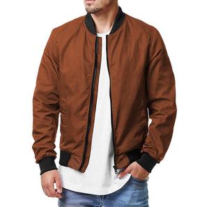 春の新しいメンズボンバージッパージャケット男性カジュアルストリートウェアヒップホップスリムフィットパイロットコート男性服プラスサイズ5XL - Product Image 5