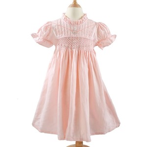 Conjunto de Ropa para Niñas con Bordado a Mano de Primera Calidad, Ropa Infantil de Algodón de Boutique, Venta al por Mayor, Ropa Infantil con Bordado a Mano, Proveedor de Vietnam - Product Image 4