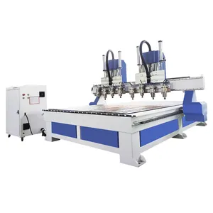 הערכת ספק נהלי 1825 cnc נתב 1800x2500mm רב-ראש הקלה חריטת מכונת