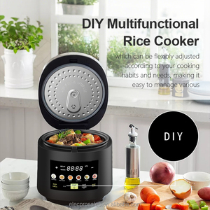 Hấp khỏe mạnh nấu ăn thông minh loại vuông multicooker cho gia đình lớn 5L Công suất 1.8L 10 cup Nồi cơm điện - Product Image 3