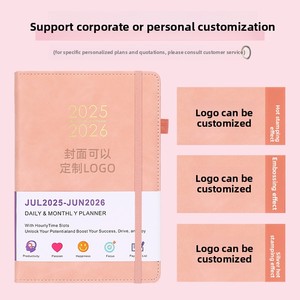 Leather Cover Daily Plan <strong>Notebook</strong> A5 Notepad <strong>Diary</strong> Book - Product Image 4