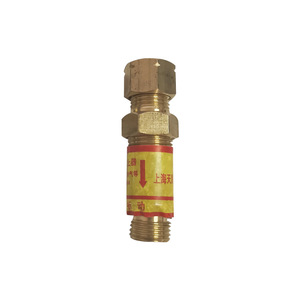 Arretateur de refoulement d'acétylène Tianchuan HF-2 en laiton avec clapet anti-retour pour réducteur de pression - Product Image 3
