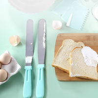 Vente chaude gâteau plateau tournant spatules Smoothie grattoir gâteau décoration Kit fournitures de cuisson accessoires