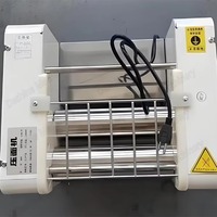 Machine Commerciale Intégrée Électrique en Acier Inoxydable pour Presser et Pétrir les Pâtes, Machine Commerciale à Pâtes pour la Fabrication de Peaux de Raviolis
