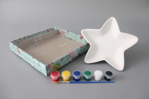 Embrione bianco Mini gesso bambola per bambini arte fai da te Cartoon Graffiti dipinti coniglietto uovo <span class=keywords><strong>di</strong></span> pasqua disegno giocattoli Set - Product Image 2