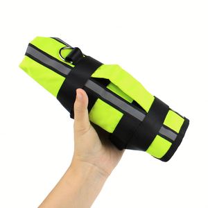 Gilet de sauvetage haute visibilité pour chien avec poignée et bandes réfléchissantes, gilet de sécurité réglable pour la natation des animaux de compagnie, pour chiens de petite, moyenne et grande taille - Product Image 2