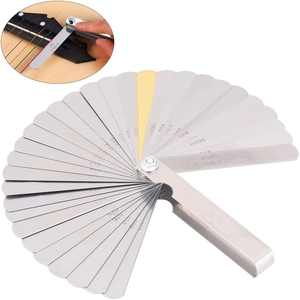 <span class=keywords><strong>Calibrador</strong></span> <span class=keywords><strong>de</strong></span> Espesor <span class=keywords><strong>de</strong></span> Acero Inoxidable <span class=keywords><strong>de</strong></span> Buena Calidad, <span class=keywords><strong>Calibrador</strong></span> <span class=keywords><strong>de</strong></span> Espesor <span class=keywords><strong>de</strong></span> 32 Láminas para Medir Guitarras - Product Image 2