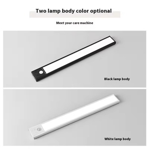 Luz LED Recargable Inalámbrica con Sensor de Movimiento de 3000K-6000K, Luces LED para Armario de Cocina, Color Negro - Product Image 5