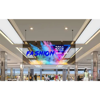 Açık P4 şeffaf LED ekran tam renkli şeffaf LED paneller Showroom için LED şeffaf ekran