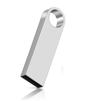Mini Memoria USB de 4GB 32GB 16GB 8GB, Pendrive Metálico, Memoria Flash USB de 128GB 64GB, Memoria USB Personalizada