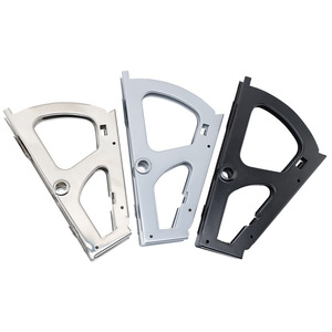Stainless Steel Flip Top Shoe Rack Hardware Accessories Durable Polished Electroplated Metal Support Bracket For Modern Storage - Product Image 1