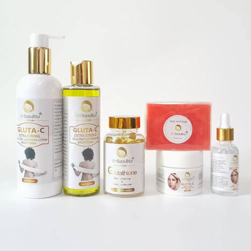 Best rejuvenating set for whitening gluta-c rebranding 6 in 1 sets skin care brilliant skin rejuvenating set