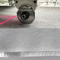 Machine de découpe CNC pour gaines en fibre de verre, Kevlar, préimprégné, feuille en rouleau, nid d'abeille, composite, fibre synthétique, résine phénolique, certifiée CE ISO