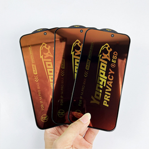 Protezione dello schermo Anti-graffio HD per <span class=keywords><strong>iPhone</strong></span> 16 15 14 13 <span class=keywords><strong>12</strong></span> 11 <span class=keywords><strong>Pro</strong></span> <span class=keywords><strong>Max</strong></span> ESD per telefono cellulare in <span class=keywords><strong>vetro</strong></span> temperato - Product Image 1