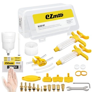 Kit de Herramientas para Purgado de Frenos de Disco Hidráulicos para Bicicleta RIDERACE, Fluido <span class=keywords><strong>Mineral</strong></span> DOT para Herramientas de Reparación de Frenos <span class=keywords><strong>SHIMANO</strong></span> TEKTRO SRAM Serie NUTT - Product Image 4
