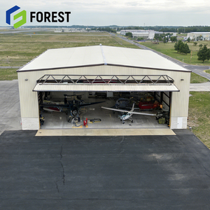Hangar d'avion en structure acier de haute qualité et durable, installation rapide pour la logistique aérienne, approvisionnement mondial - Product Image 1