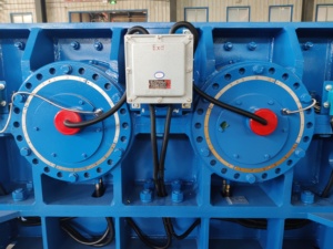 Concasseur à rouleaux à double denture haute efficacité et robuste avec moteur AC et contrôle PLC, capacité de 500 t/h pour le traitement des agrégats miniers - Product Image 5
