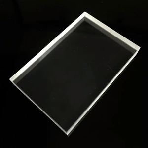 High Light Transmittance Optical Protective Glass Colorless Optical Glass BK7 K9 Glass Window - Product Image 3