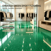 Revêtement de sol en résine époxy de couleur personnalisée, finition marbre sable de quartz coloré, imperméable, antidérapant, peinture décorative