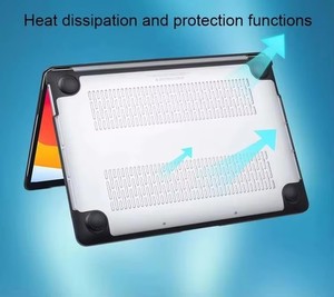 Étui PC et TPU, protection intégrale des coins, TPU souple givré, résistant aux rayures, coque rigide antichoc pour Macbook Air Pro 13 14 16 <span class=keywords><strong>pouces</strong></span> - Product Image 6