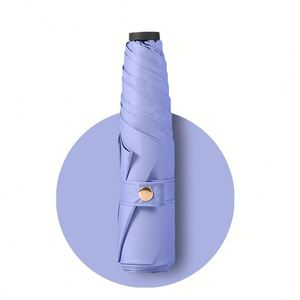 Parasol pliable léger, imperméable, anti-UV, de poche, pour femmes et étudiantes - Product Image 1