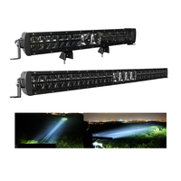 Barre LED 12V 24V Super Lumineuse Longue Portée 4x4 22 Pouces pour Voiture Tout-Terrain Jeep Camion