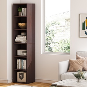 Tribesigns Multifunctional Home <strong>Decoration</strong> 70.9 Inch Tall 6 Tier Cube Display Shelves Narrow <strong>Bookcase</strong> for Home Office - Product Image 5